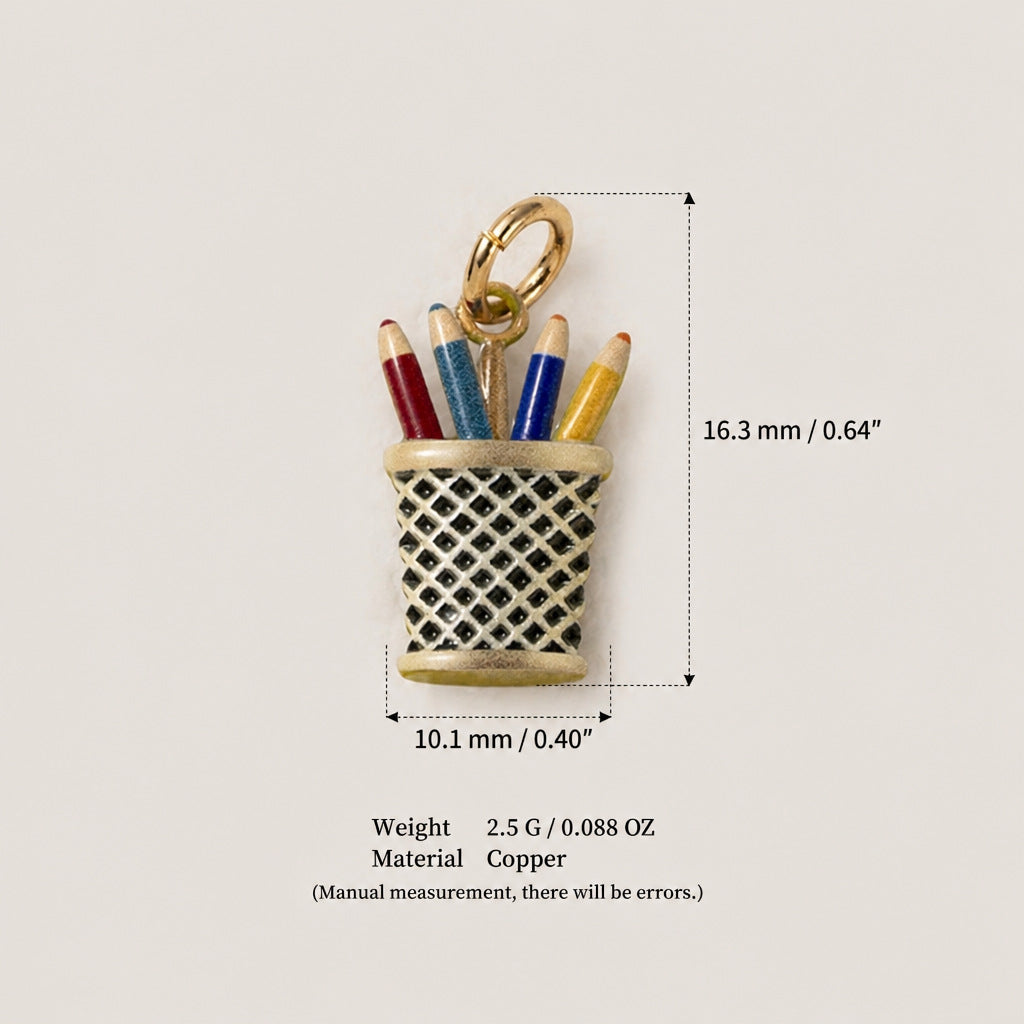 School Supply Charms