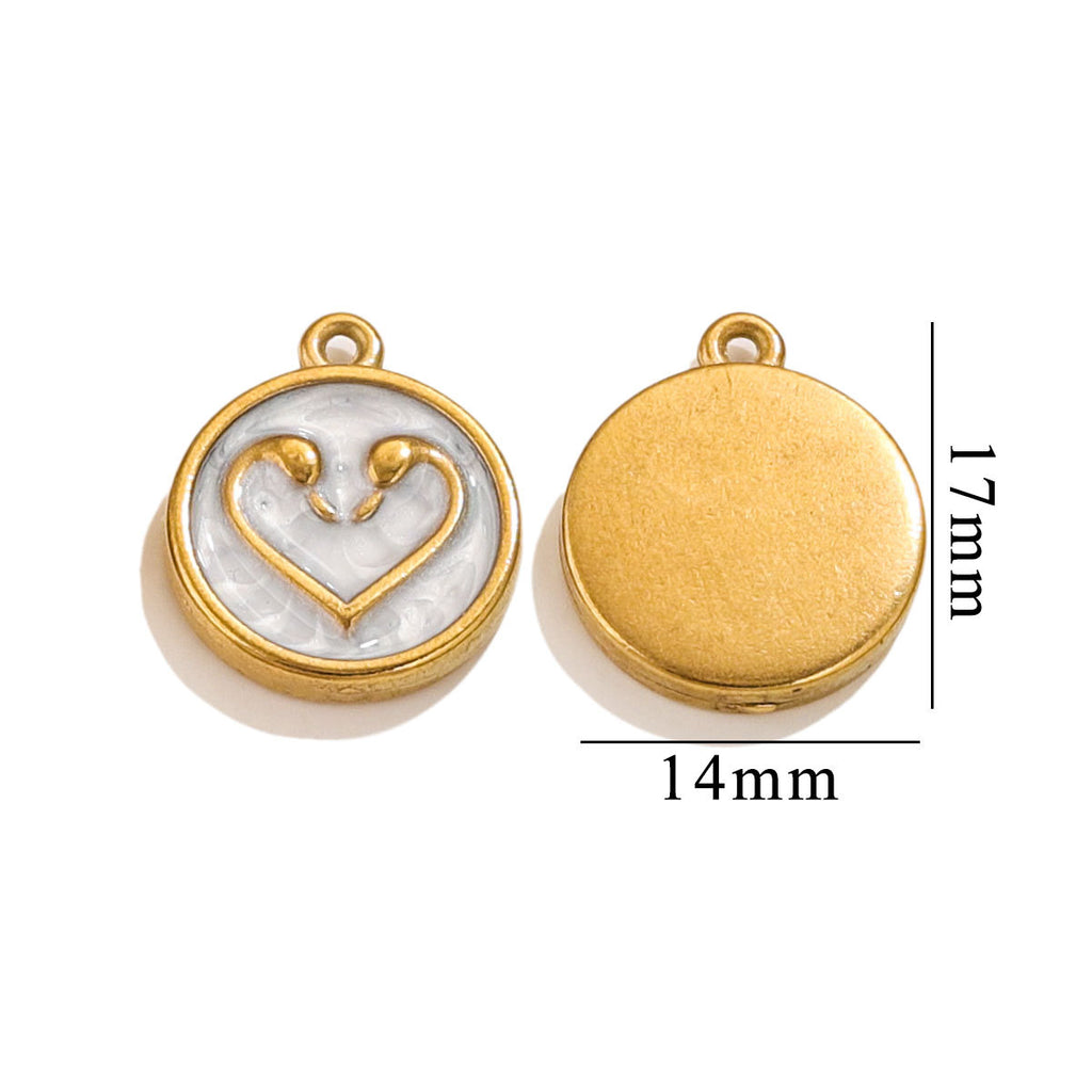 Puffy Heart Charms