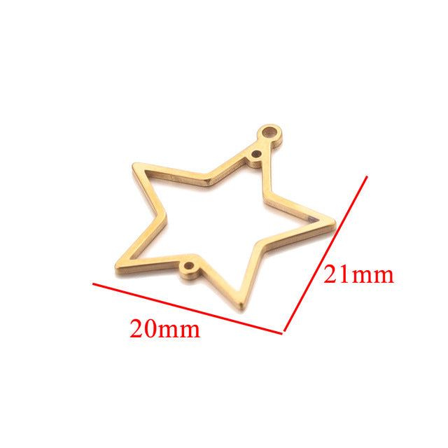Geometric Earring Connectors