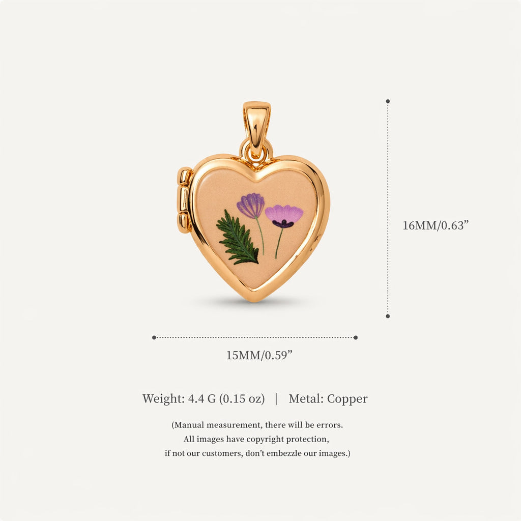 Pocket Watch & Heart Charms