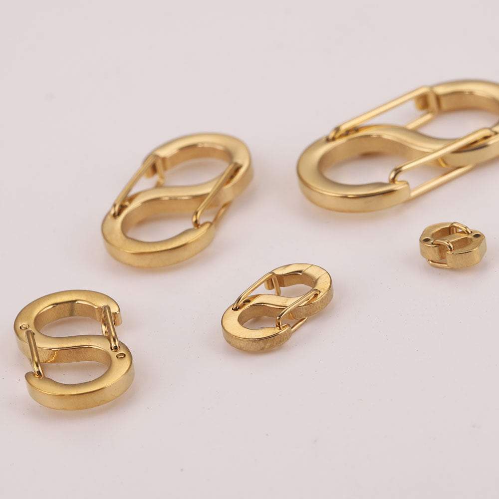 Stainless Steel Figure-8 & S-Shaped Clasps