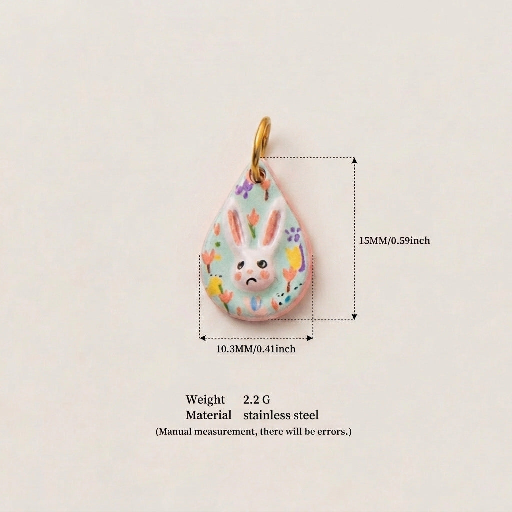 Printed Animal Charms