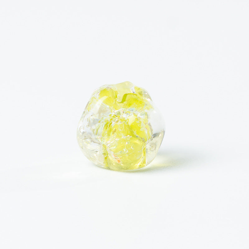 Color Powder Irregular Glazed Beads