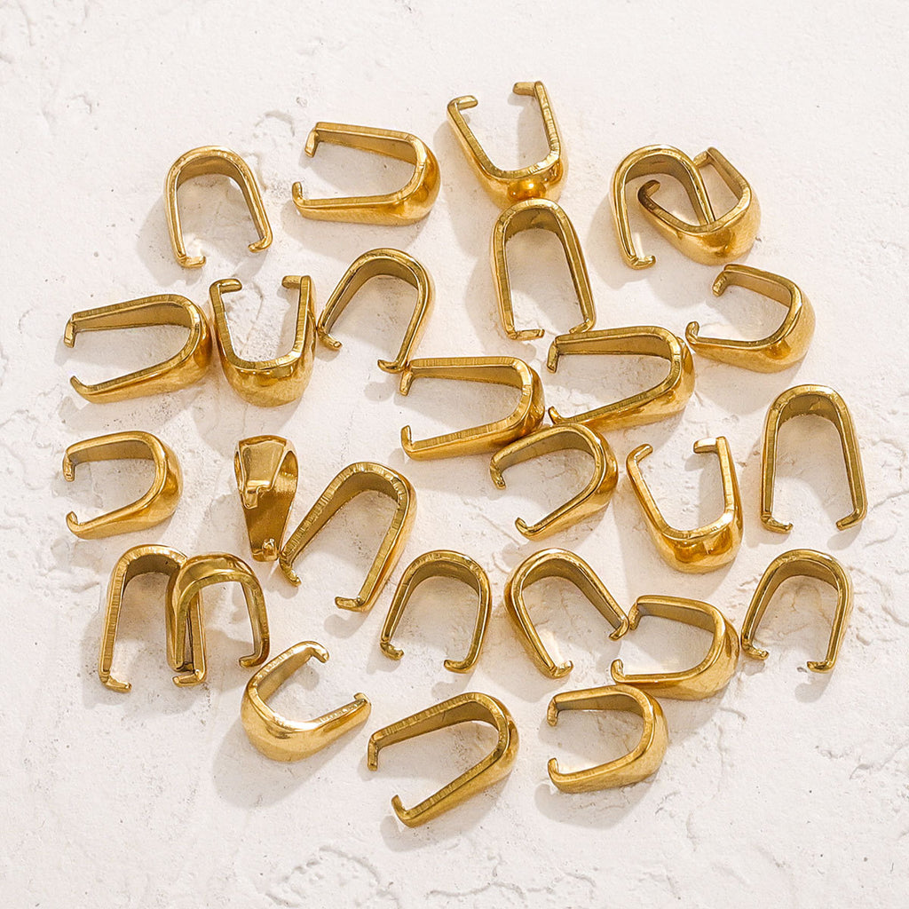 Thickened Stainless Steel Smooth Pinch Bails