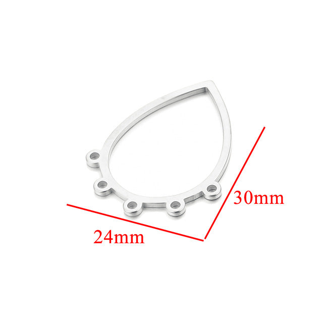 Geometric Earring Connectors