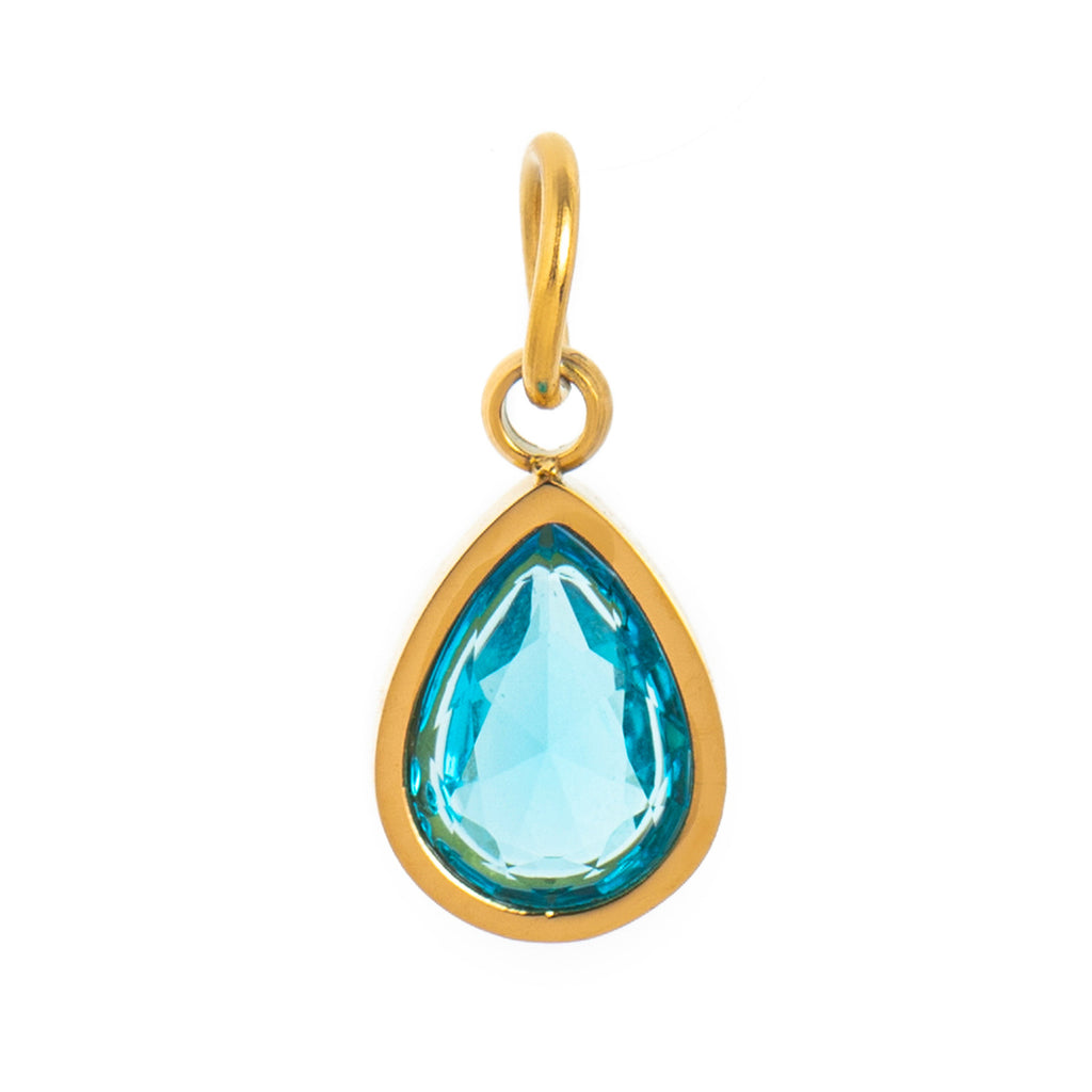 Heart Birthstone Charms