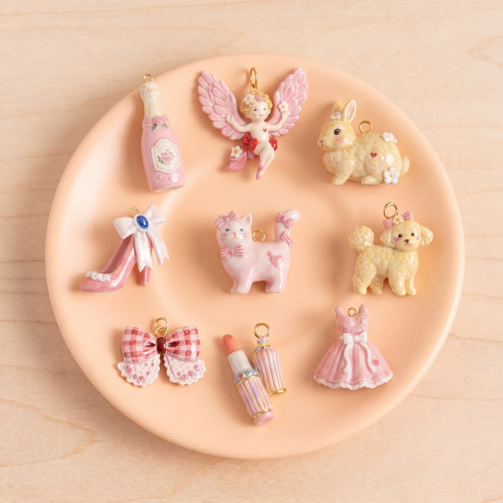 Angel, Bunny & Puppy Charms