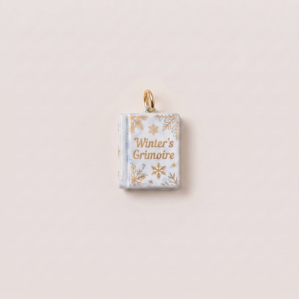 Magic Book Pendant Charms