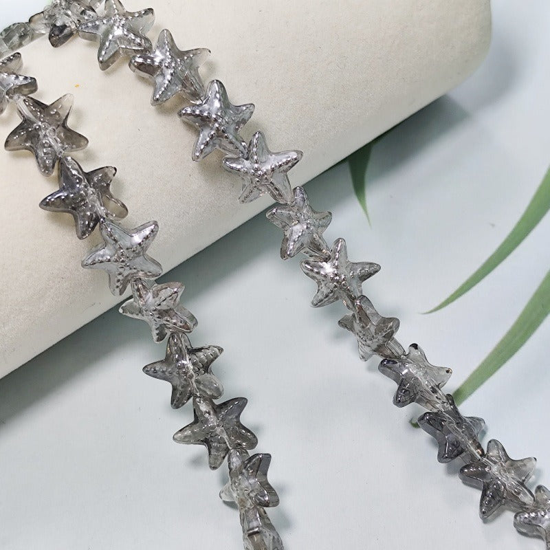Irregular Smooth Glass Beads