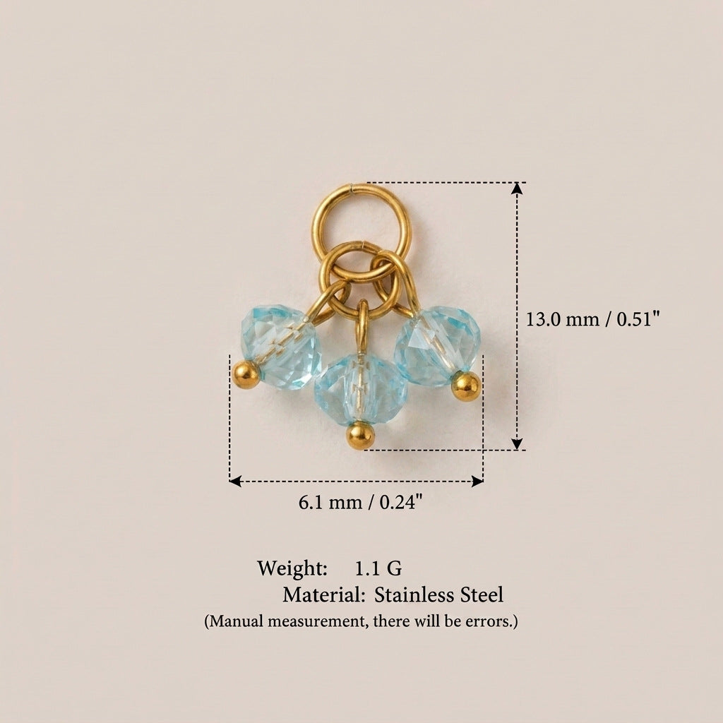 Sparkling Gem Charms