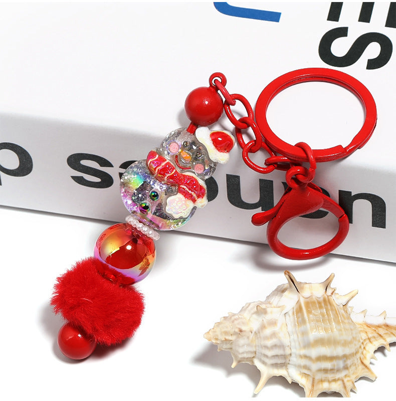 Christmas Resin Beads – Cute Santa Claus & Gingerbread Man Cartoon Beads for DIY Bracelets, Beadable Pens & Holiday Jewelry Making