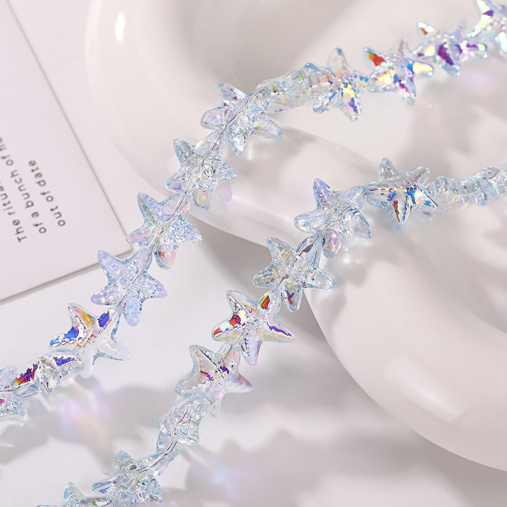 Irregular Smooth Glass Beads