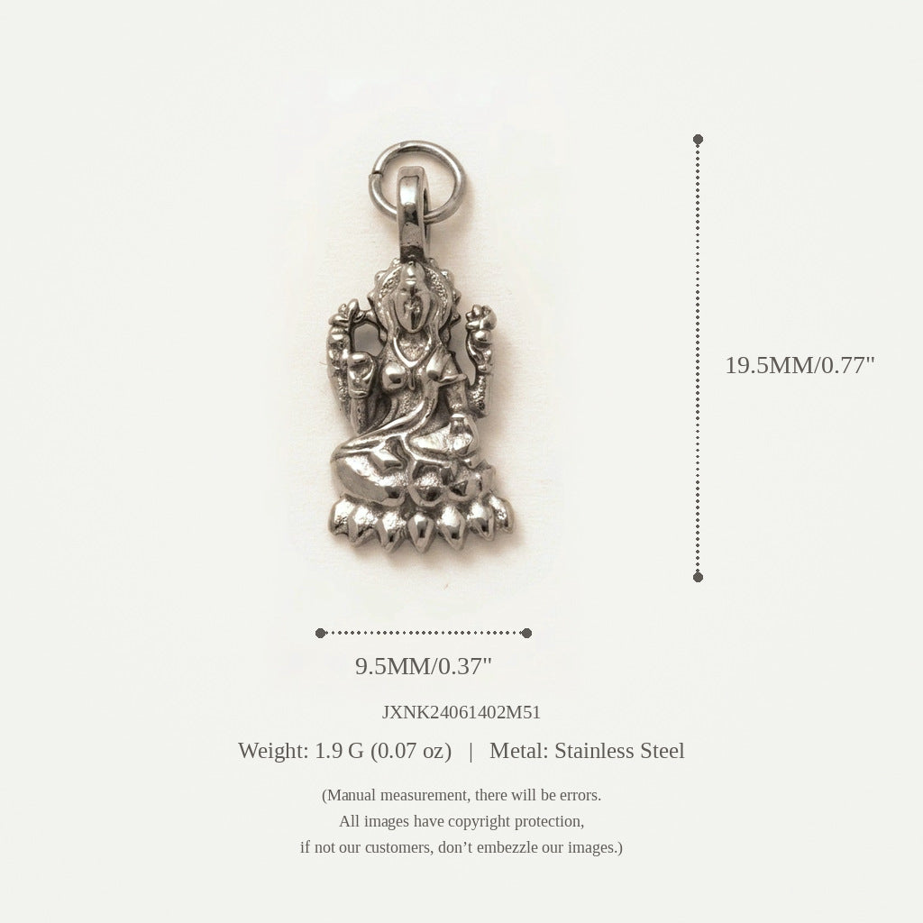 Elephant, Lotus & Heart Charms