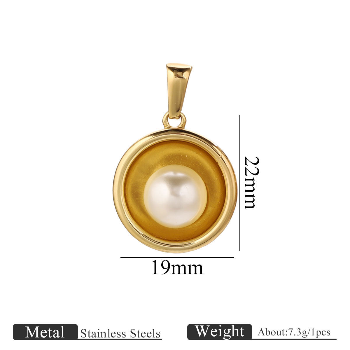 Faux Pearl Charms