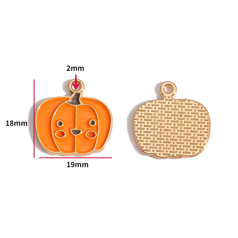 Thanksgiving Turkey Alloy Charms – Colorful Fall Holiday Enamel-Style Pendants for DIY Bracelets, Keychains & Jewelry Making