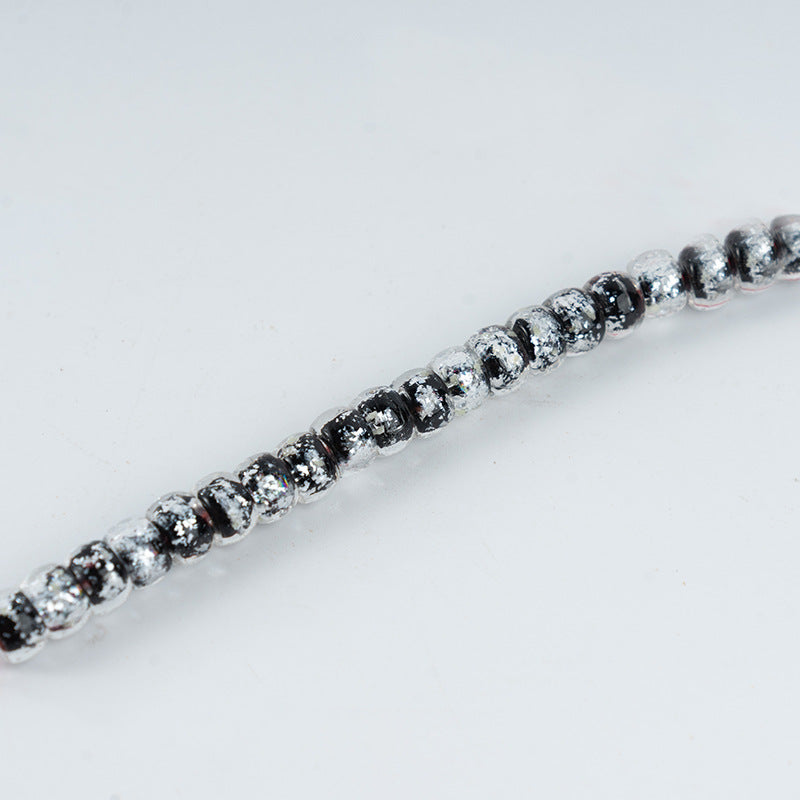 Colorful Powder-Glazed Flat Disc Spacer Beads