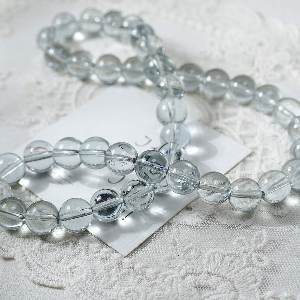 Crystal Glass Round Beads