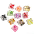 Quicksand Ice Cube Square Beads