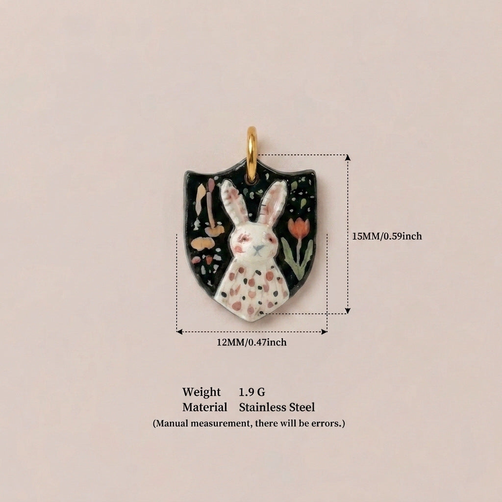 Printed Animal Charms
