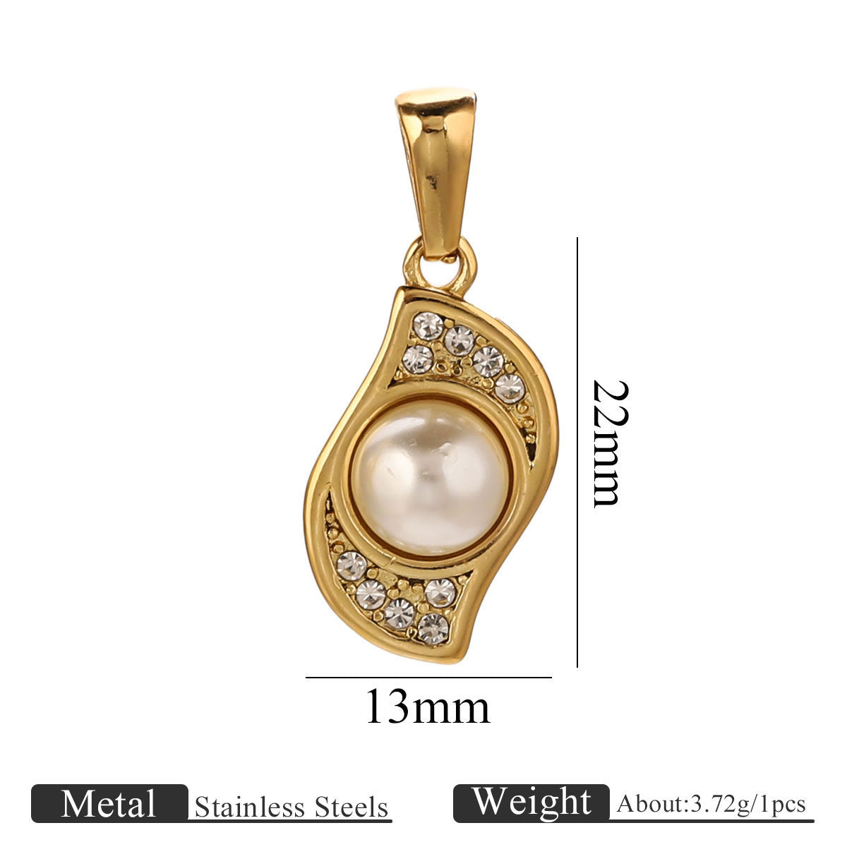 Faux Pearl Charms