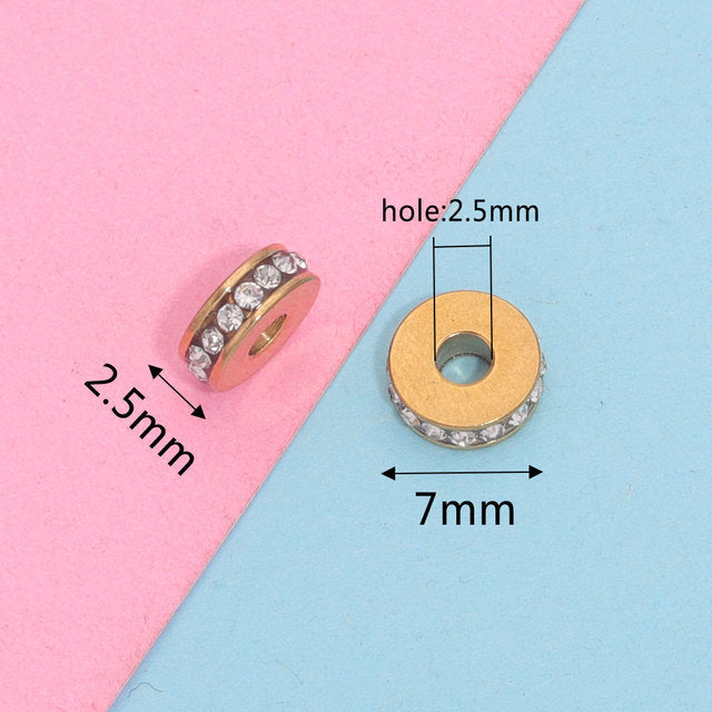 Stainless Steel Spacer Beads
