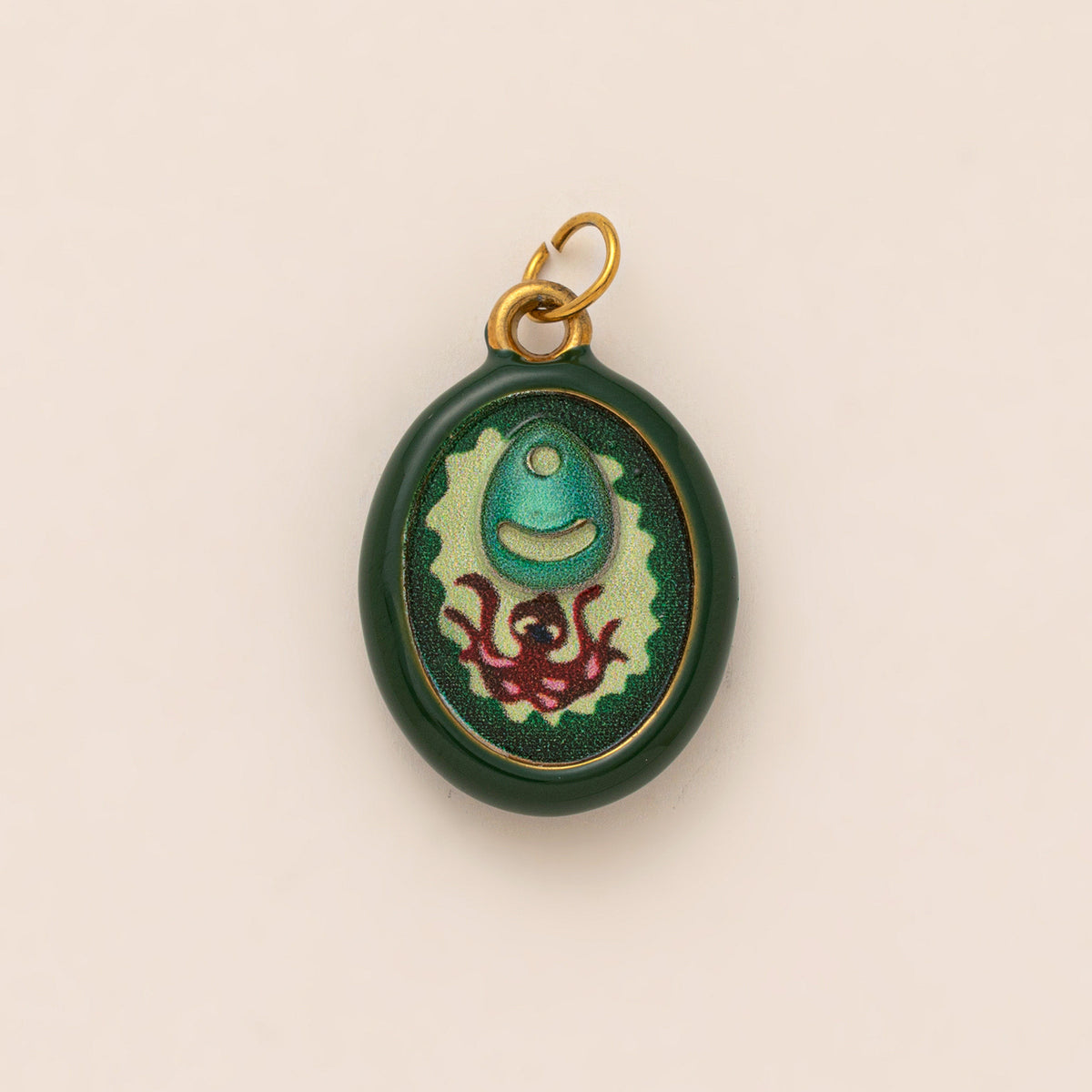 Bird & Flower Pendant Charms