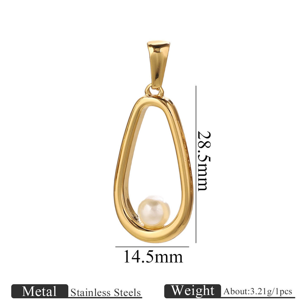 Faux Pearl Charms