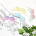 Sparkling Glitter Wing Resin Beads