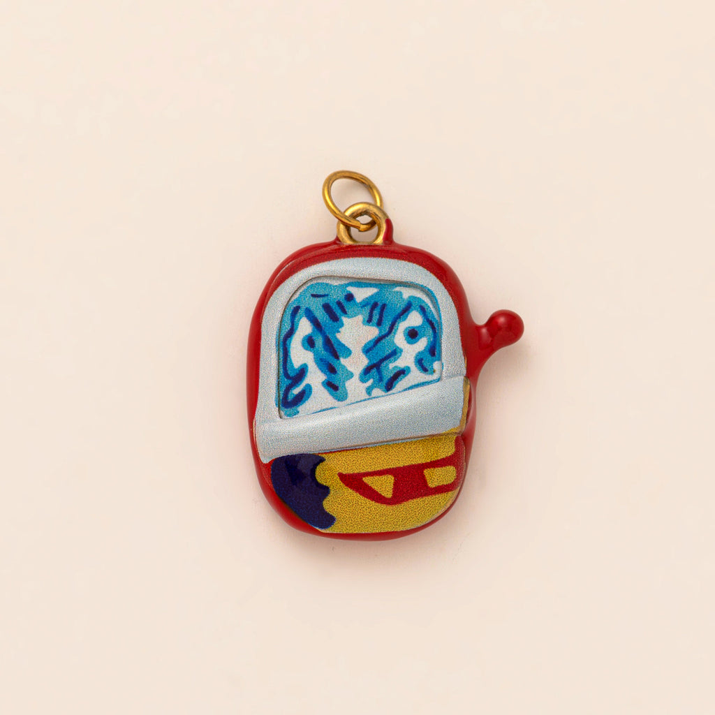 Bird & Flower Pendant Charms