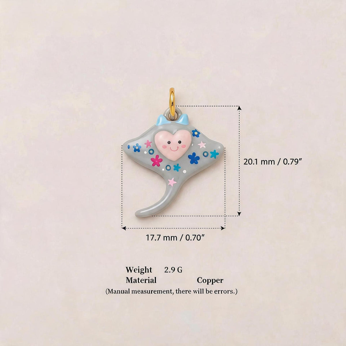 Printed Animal Charms