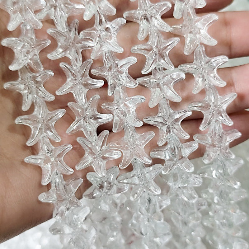 Irregular Smooth Glass Beads