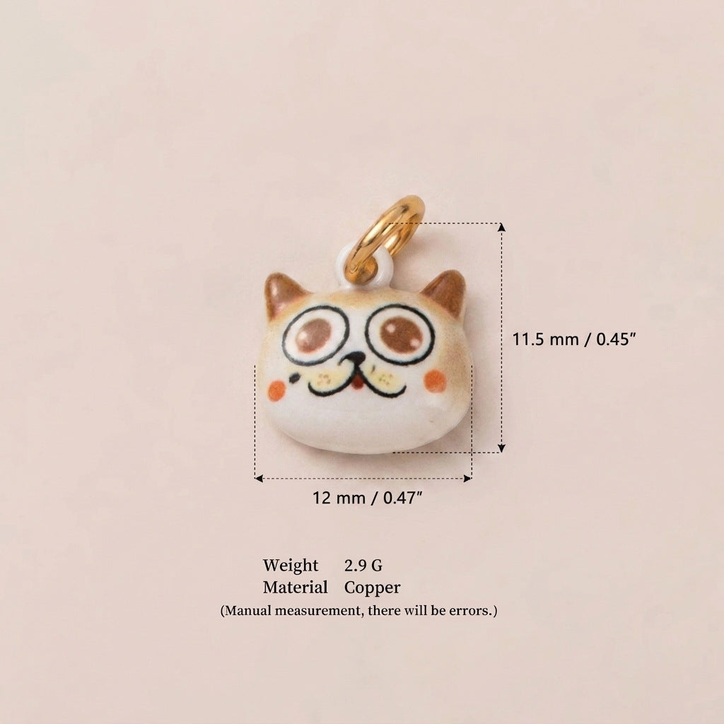 Cartoon Cat Charms
