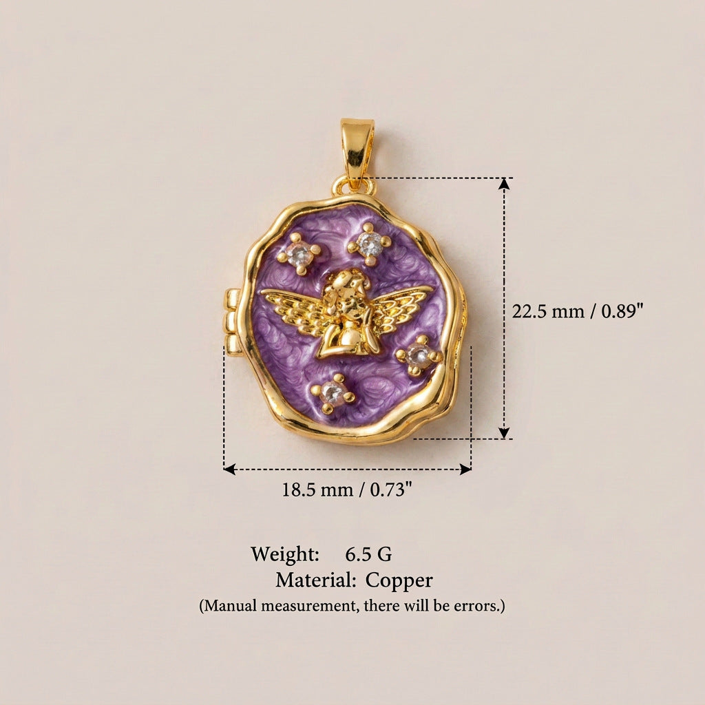 Pocket Watch & Heart Charms