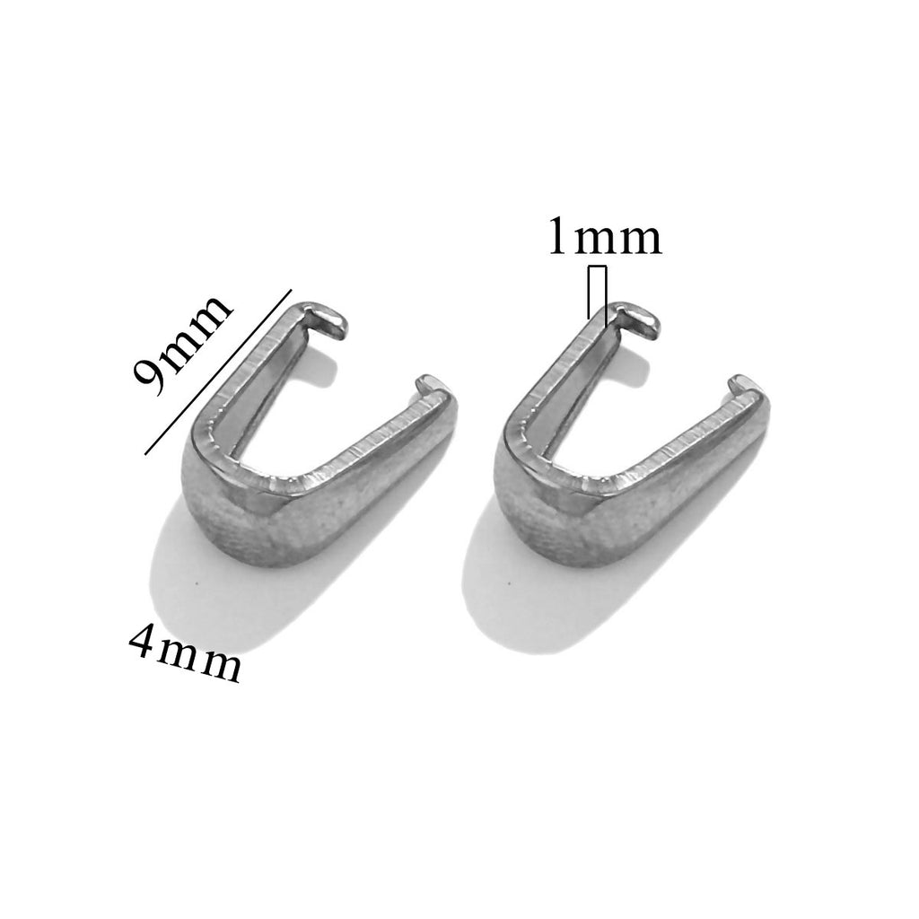 Thickened Stainless Steel Smooth Pinch Bails