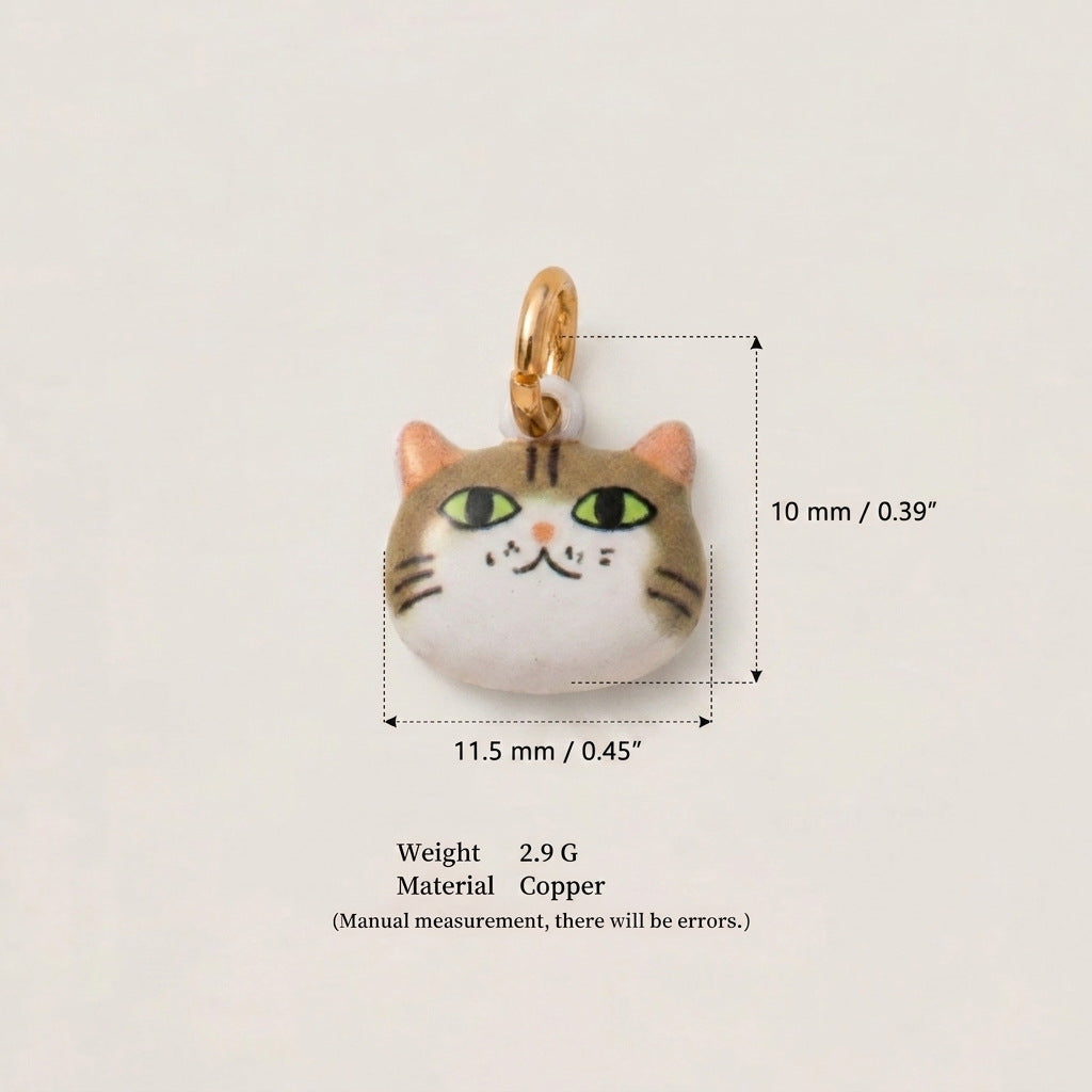 Cartoon Cat Charms