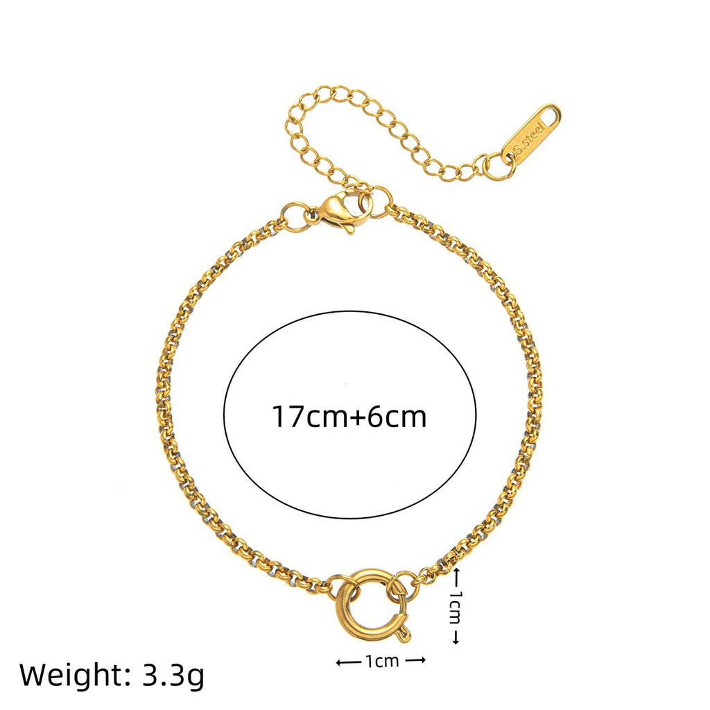 18K Gold-Plated Seaside Surfing Dog Pendant Charms
