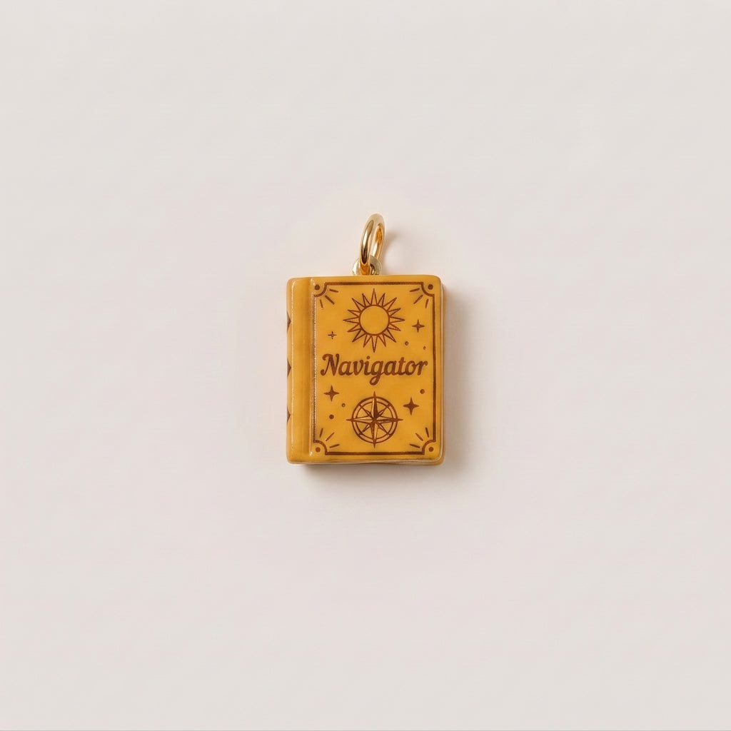 Magic Book Pendant Charms