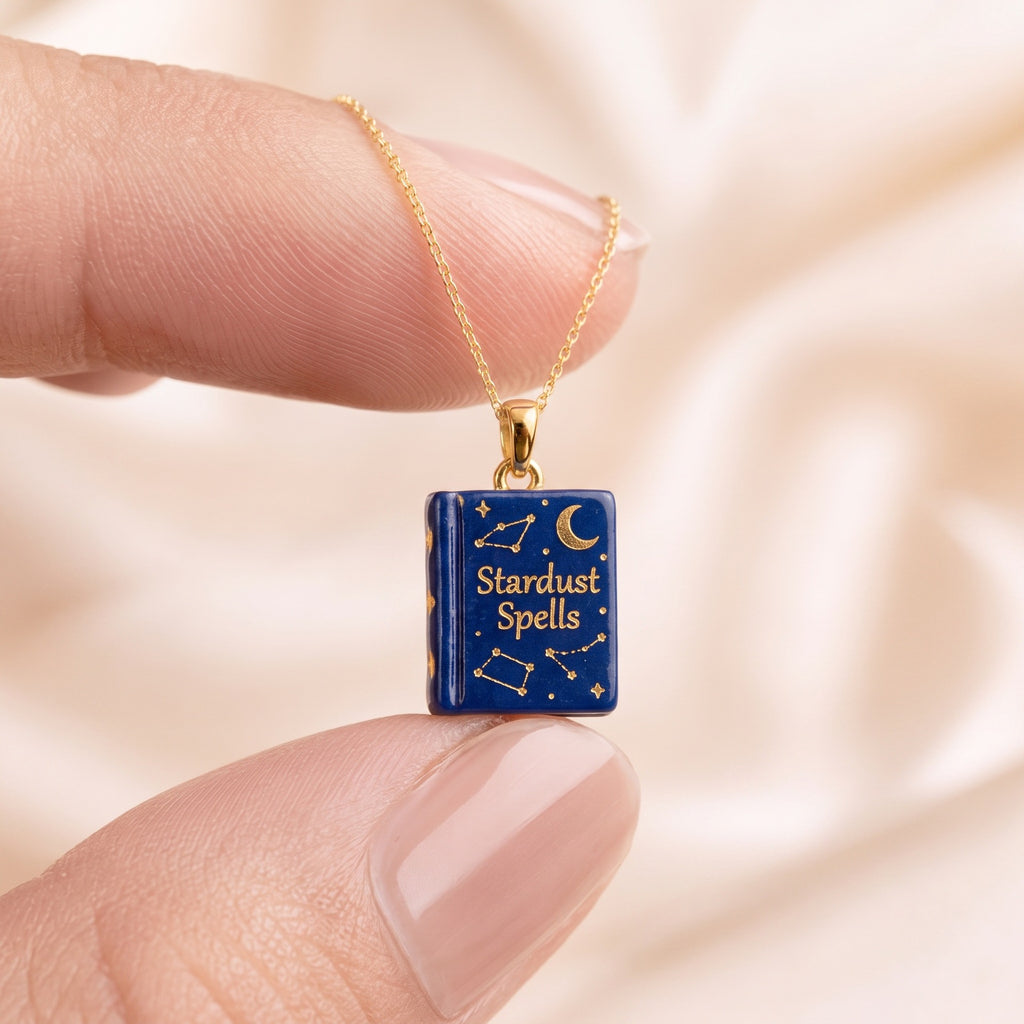 Magic Book Pendant Charms
