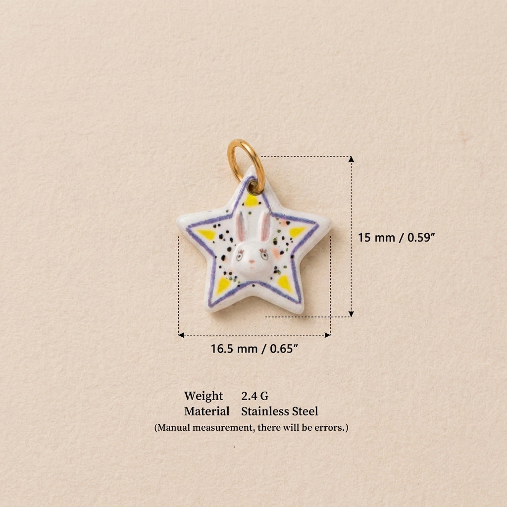 Printed Animal Charms