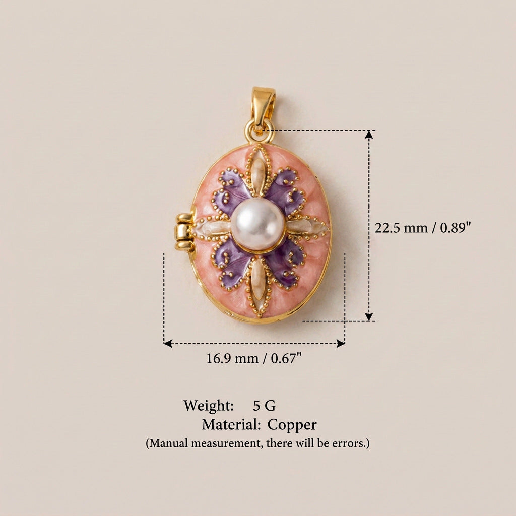 Pocket Watch & Heart Charms