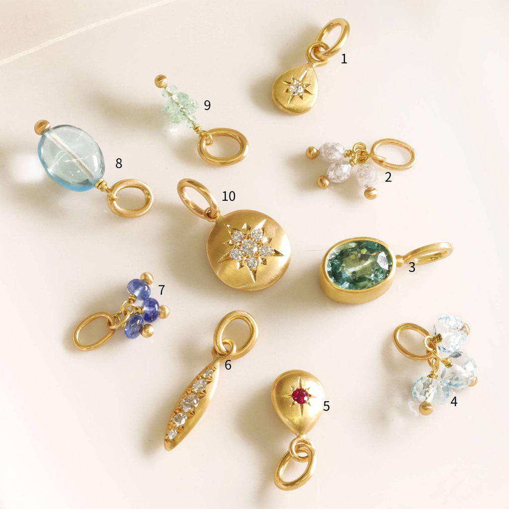 Sparkling Gem Charms