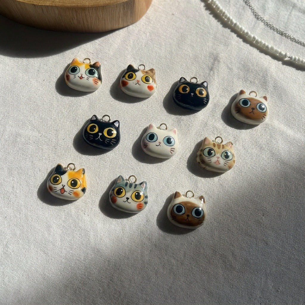 Cartoon Cat Charms
