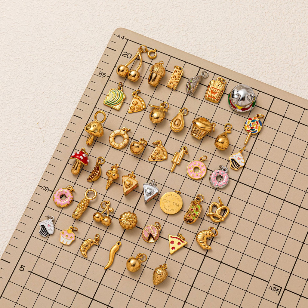 Cake, Pizza & Food Charms