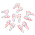 3D Iridescent Silicone Bow Beads