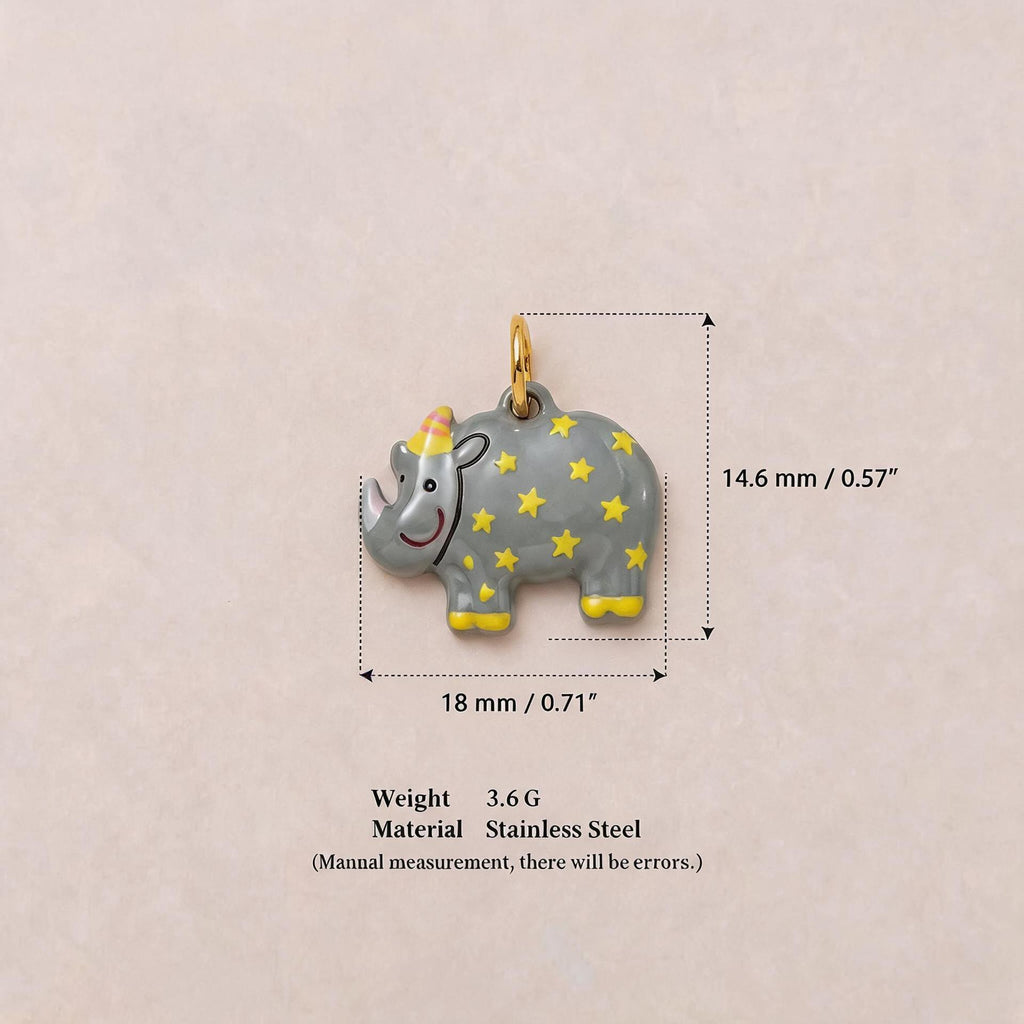 Printed Animal Charms