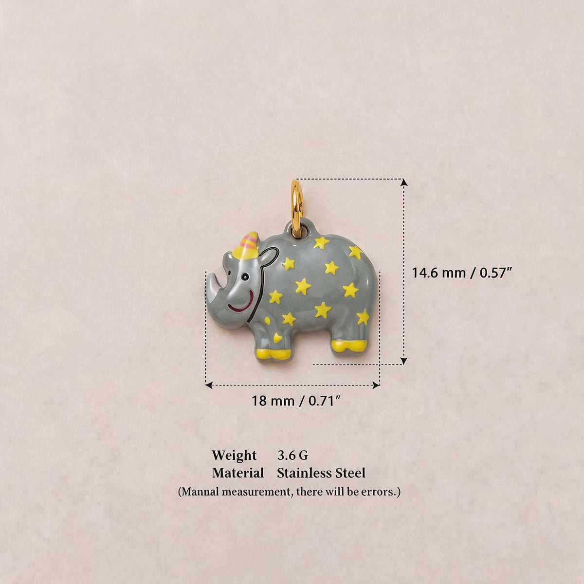 Printed Animal Charms
