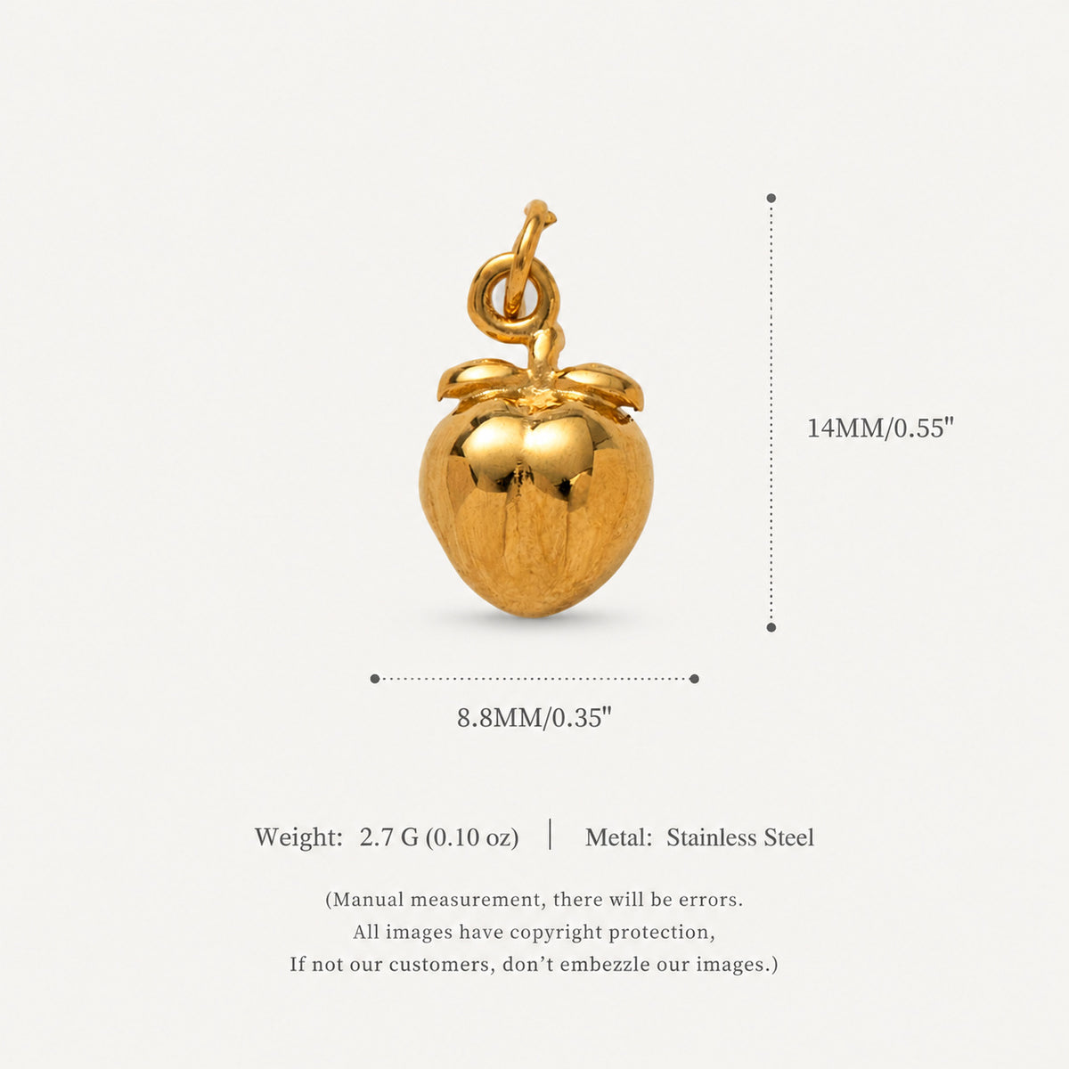Cake, Pizza & Food Charms