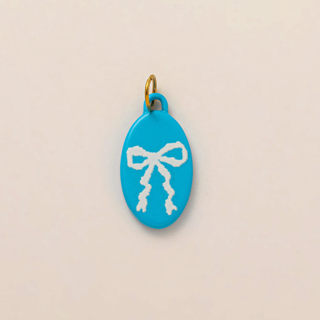 18K Gold-Plated Colorful Heart Pendant Charms
