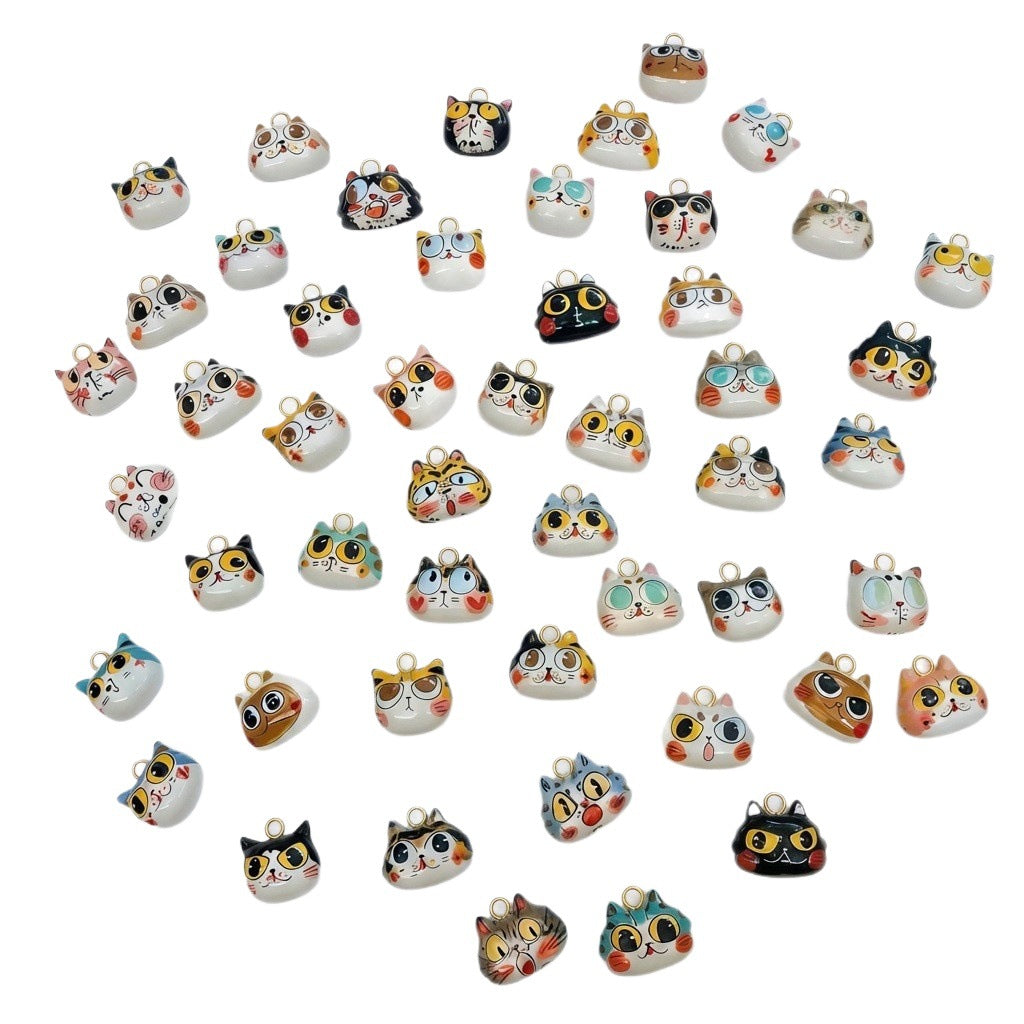 Cartoon Cat Charms
