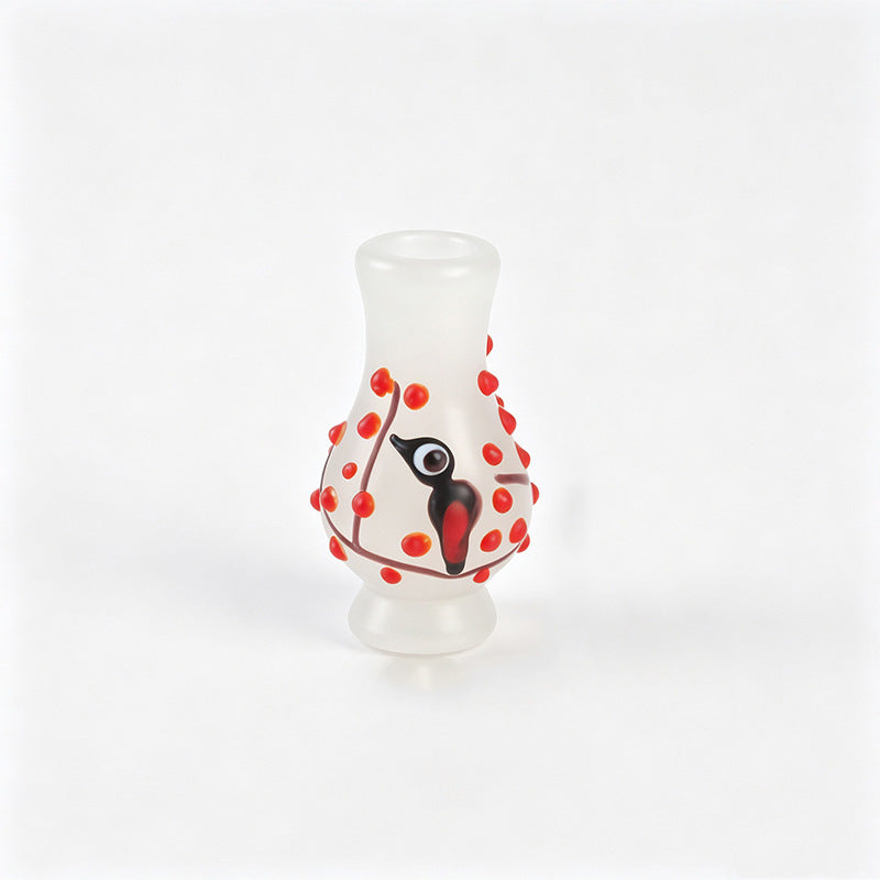 Hand-Painted Colorful Glazed Vase Beads